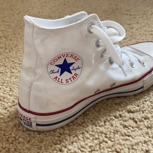 White high top converse